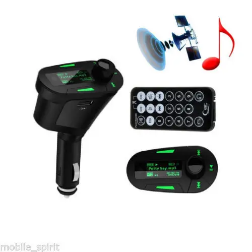 Автомобильные аксессуары беспроводной комплект FM-передатчик радио приемник