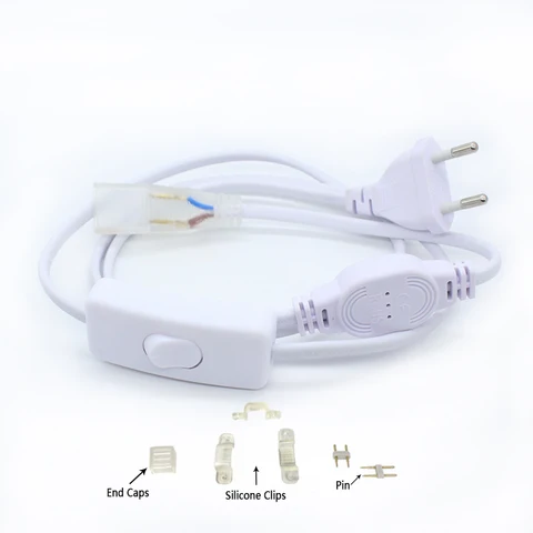 LAIMAIK Светодиодная лента SMD 5050 белая 220В 3/5/10/15 м