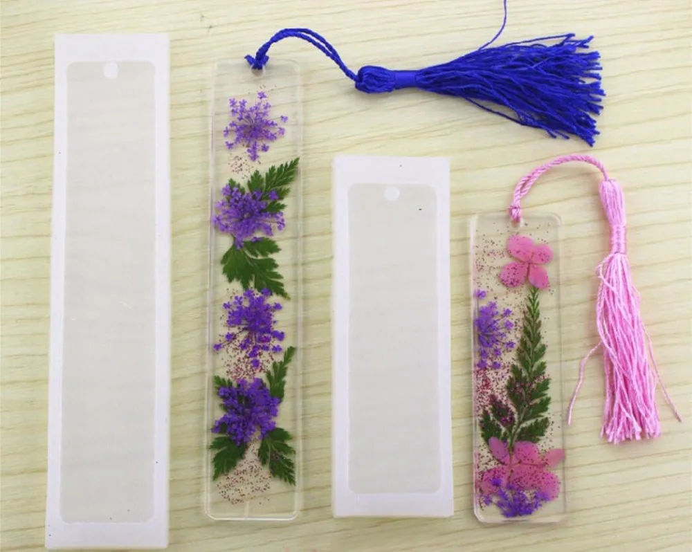 Прямоугольные закладки DIY силиконовая форма для изготовления ювелирных изделий