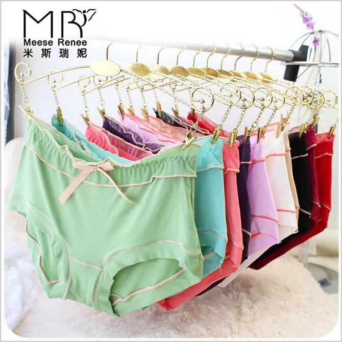 Женское нижнее белье из бамбукового волокна кружевное хлопковое 2047 #7137