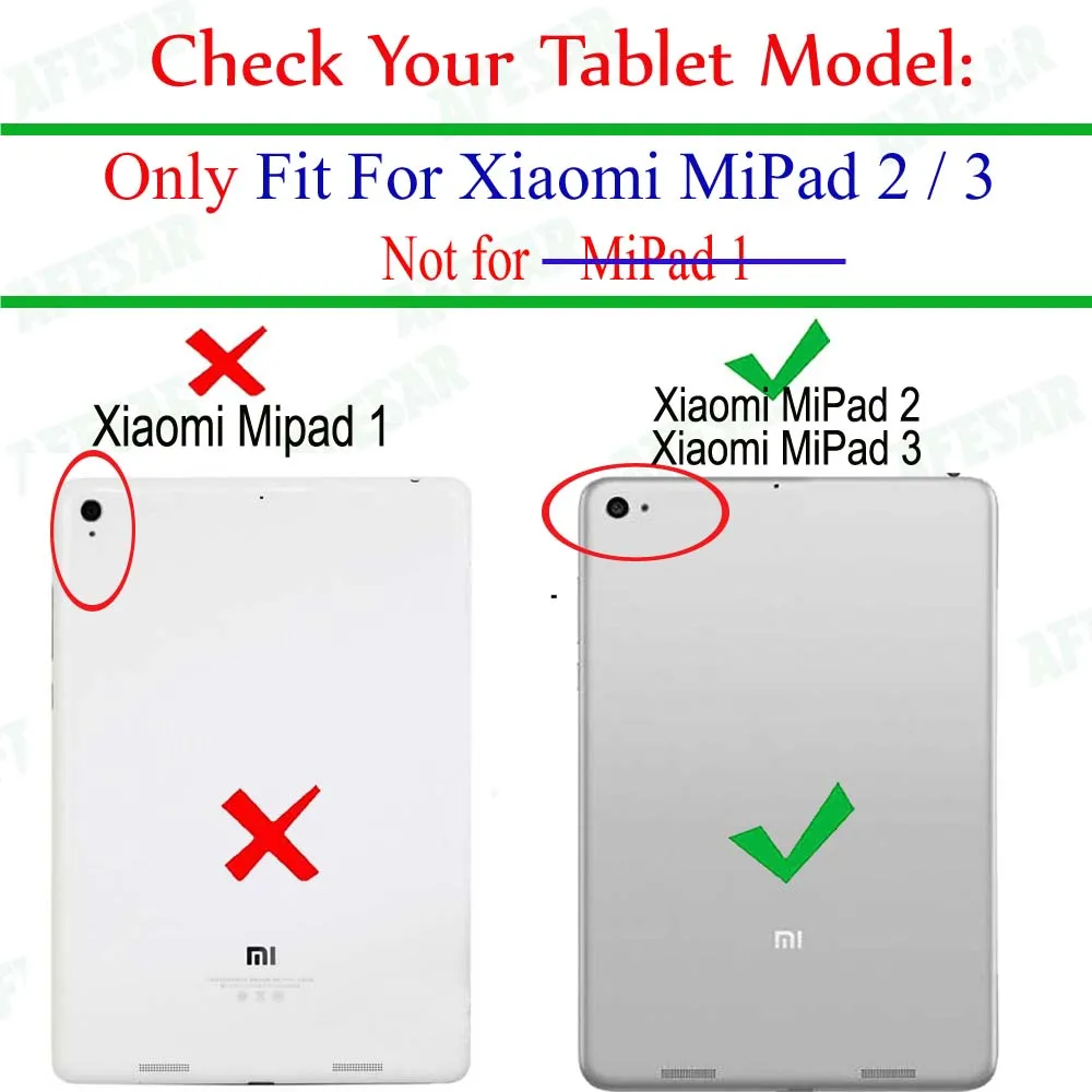 Тонкий откидной Чехол подставка mipad 2/3 для Xiaomi Mi Pad 2 3 (7 9 дюйма) защитный чехол