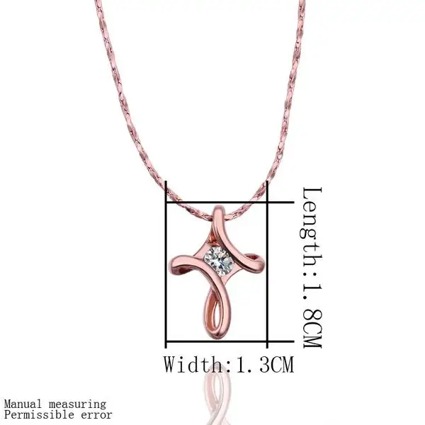 Новая подвеска крест с имитацией белого кристалла циркона женская Серебряного и