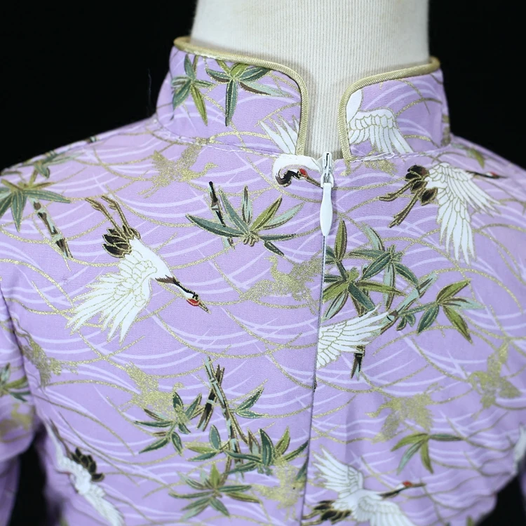 Осенне зимнее платье для мамы и дочки плиссированная юбка из хлопка с бронзовым