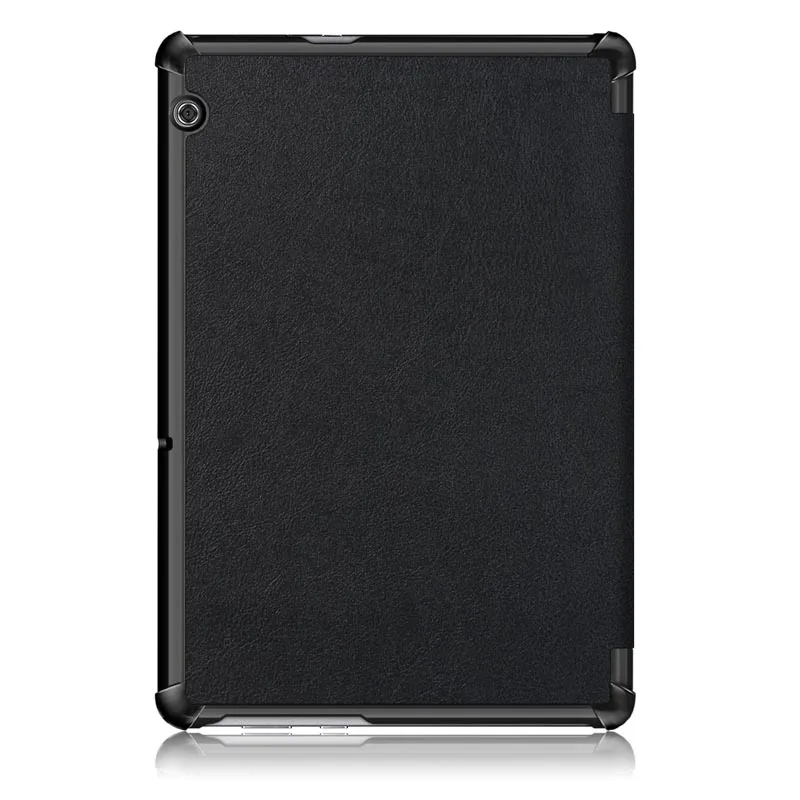 Трехскладной Чехол-книжка с подставкой для Huawei Mediapad T5 10 чехол из искусственной