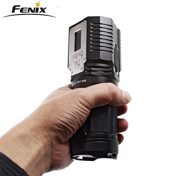2018 Fenix TK72R 9000 люмен 3x CREE XHP70 светодиодный цифровой O дисплей перезаряжаемый