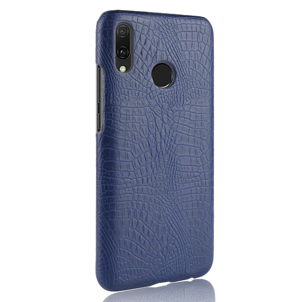Чехол из искусственной кожи с узором для телефона Huawei Y 3 5 6 7 8 9 чехол крокодиловой