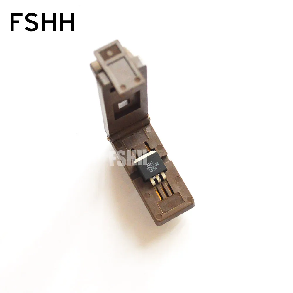 Флюоресцентная розетка TO-263-3 флюоресцентная тестовая розетка/IC-розетка