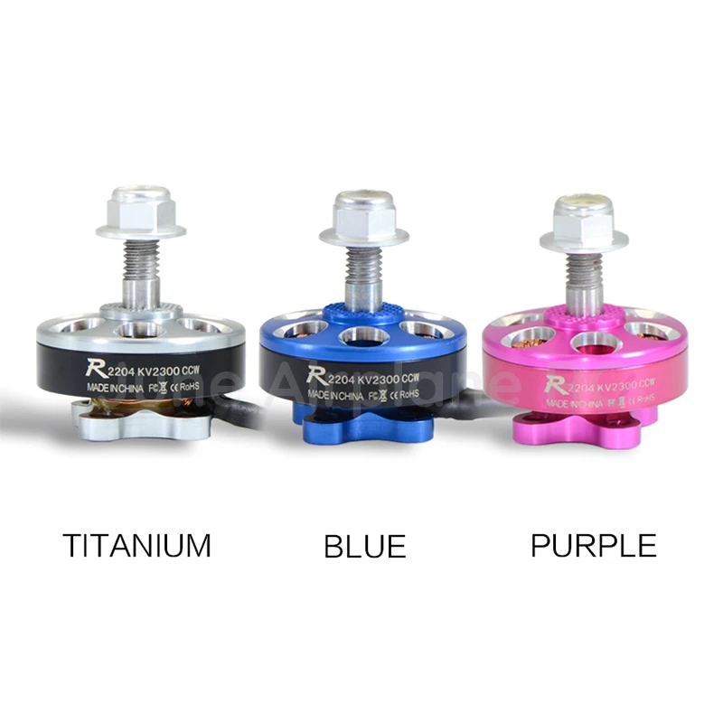 

4 шт. Sunnysky R2204 KV2300 бесщеточный двигатель CW CCW для FPV гоночного квадрокоптера дрона мультикоптера