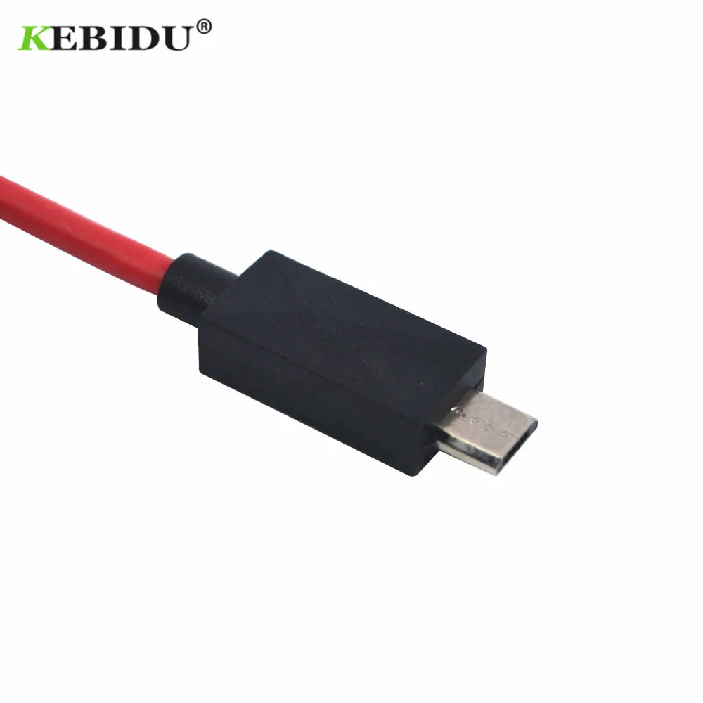 Кабель адаптер Kebidu для Micro USB устройства 1080P Full HD TV Samsung Galaxy S2 I9100 S I900|Кабели
