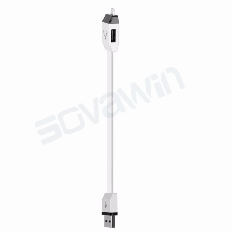Sovawin 34 см Android Micro USB OTG адаптер Microusb 2,0 Конвертер Разъем для быстрой зарядки данных для samsung Galaxy S3 S4 S5