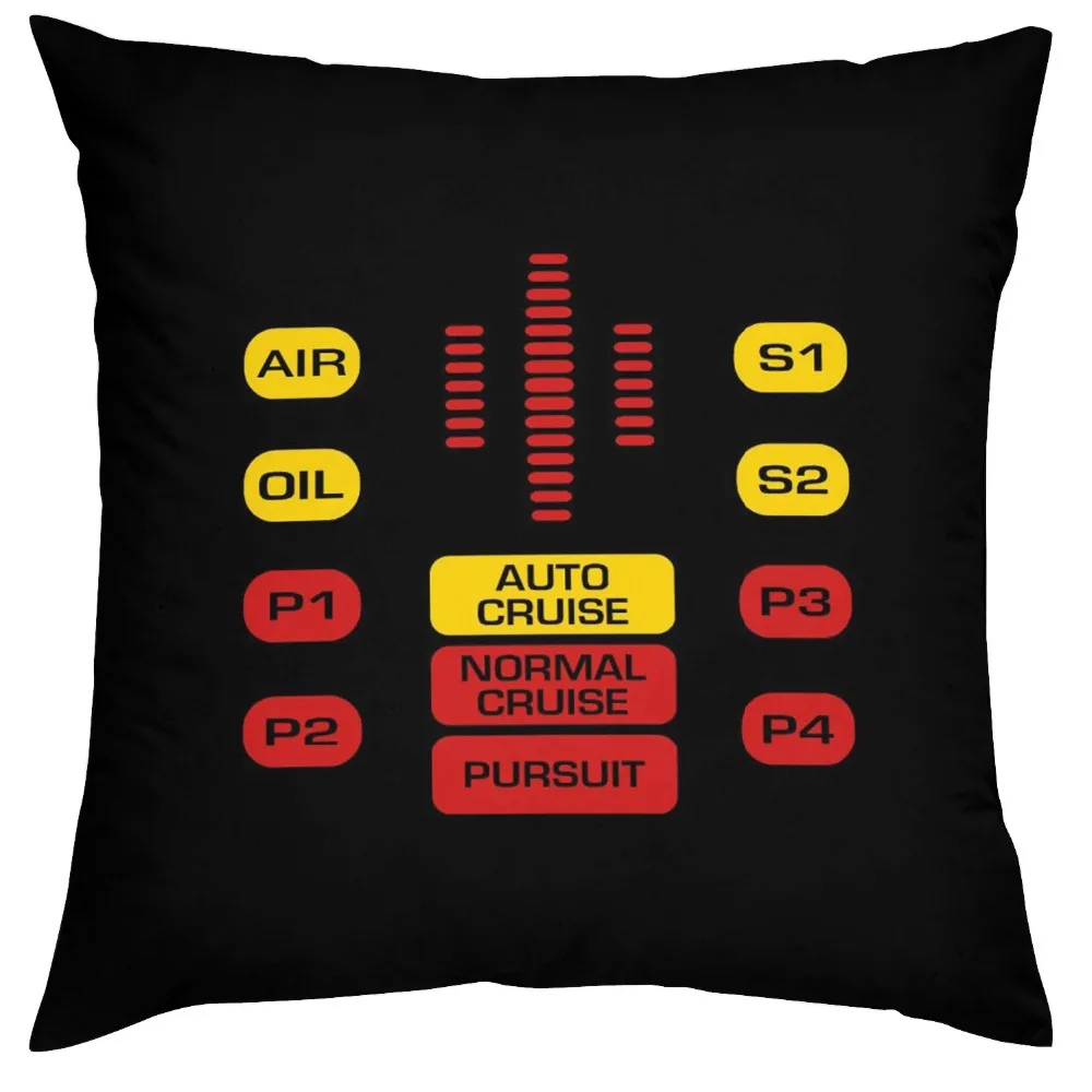 Новая панель управления Knight Rider Kitt черный чехол для подушки на приборную