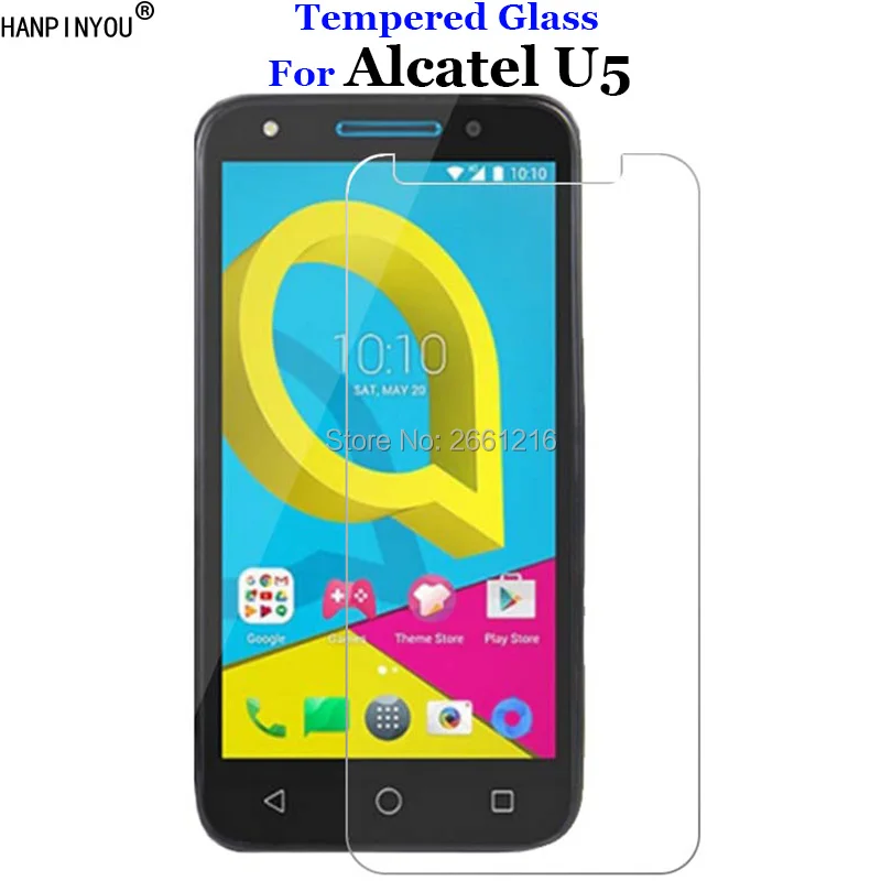 Для Alcatel U5 закаленное стекло 9H 2.5D Премиум Защитная пленка для экрана для Alcatel One Touch U5 U 5 5,0"