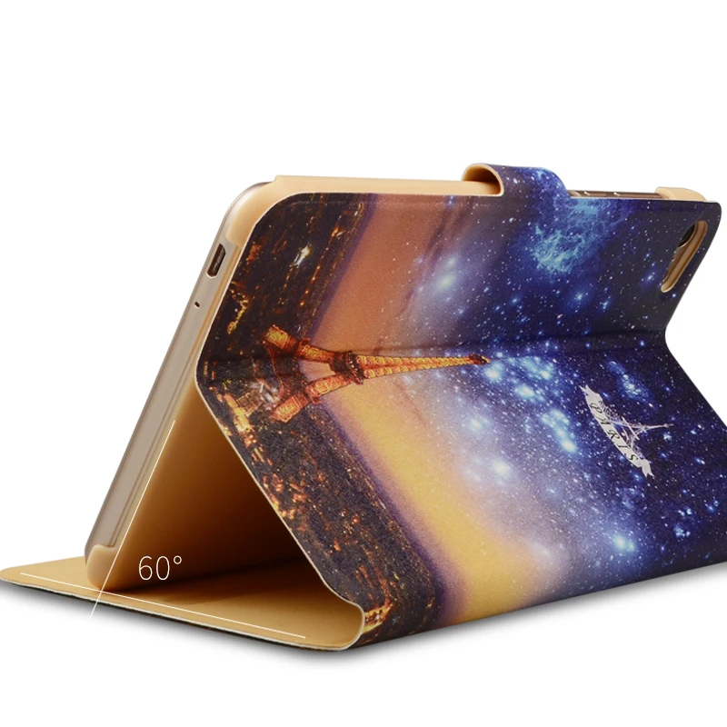 Чехол для планшета huawei T2 Pro тонкий защитный чехол подставка с принтом Huawei MediaPad M2