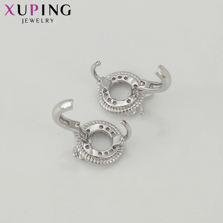 Xuping модные элегантные темпераментные женские серьги обручи для женщин высокое
