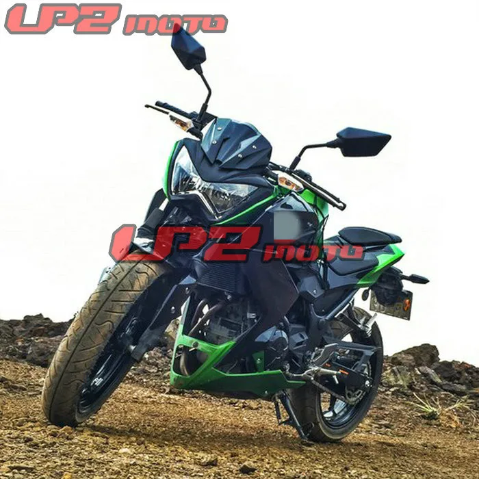 Зеркала заднего вида для мотоцикла Kawasaki Z250 Z300 1 пара|Боковые зеркала и аксессуары|