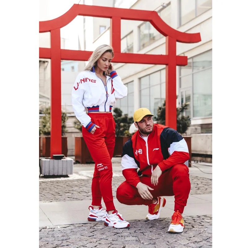 Li Ning PFW мужские 001 R I тренд стиль жизни обувь износостойкая подкладка спортивная