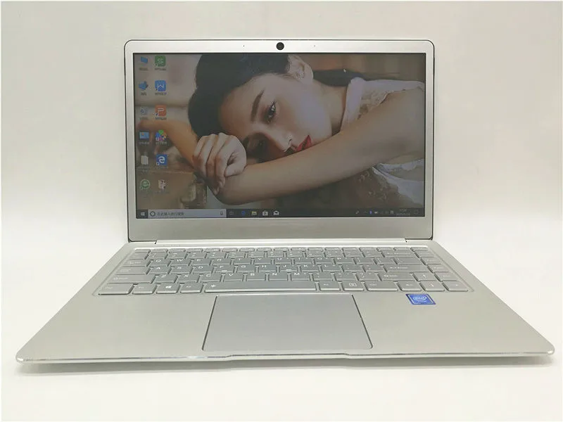 DEEQ 14 дюймов 8 Гб Ram 256 ГБ SSD Intel четырехъядерный процессор 1920X1080P FHD Windows 10 металлический ультратонкий ноутбук