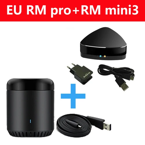 Broadlink RM plus RM03/RM mini3 WiFi универсальный Смарт-пульт RF+ IR 433/315 Hmz RF проектор светильник переключатель ТВ-приставка - Цвет: View picture