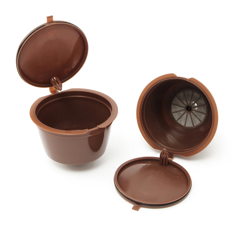 Arshen 4 шт./компл. dolcegusto Plsatic многоразовая кофейная капсула 200 раз + ложка и щетка