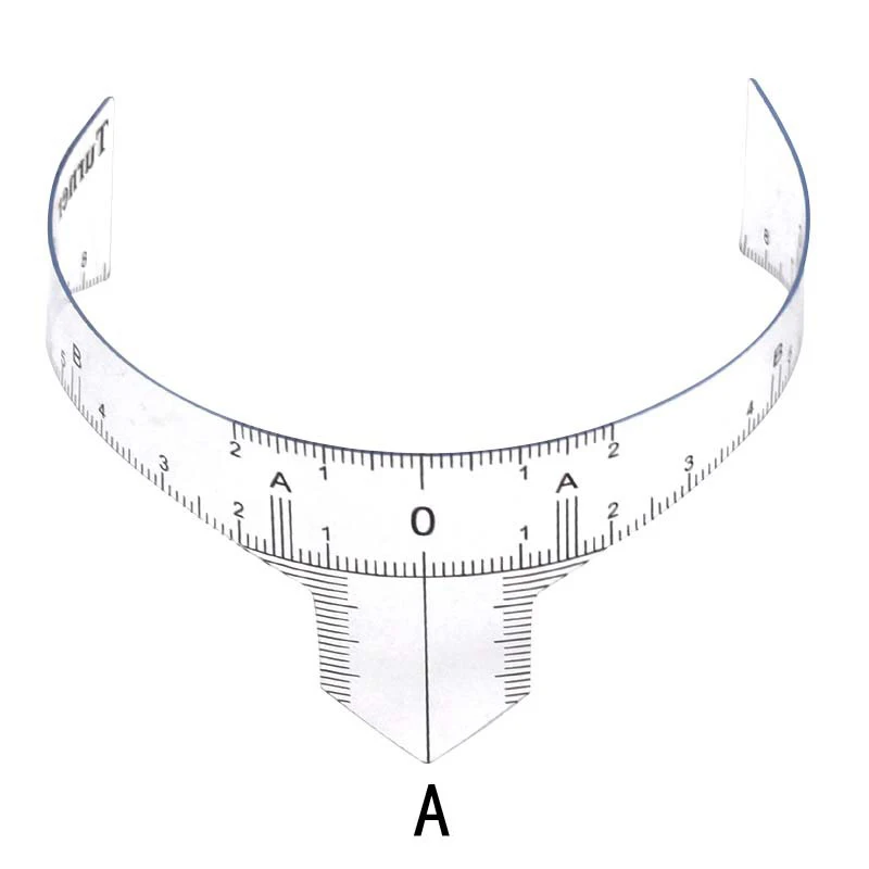 Трафарет для формирования бровей 10 шт. перманентного макияжа микроблейдинг