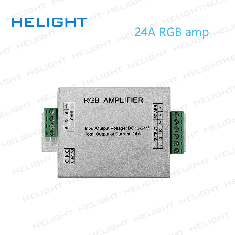 Светодиодный RGBW усилитель 12A 24a 30A светильник RGB PWM для светодиодный алюминиевый |