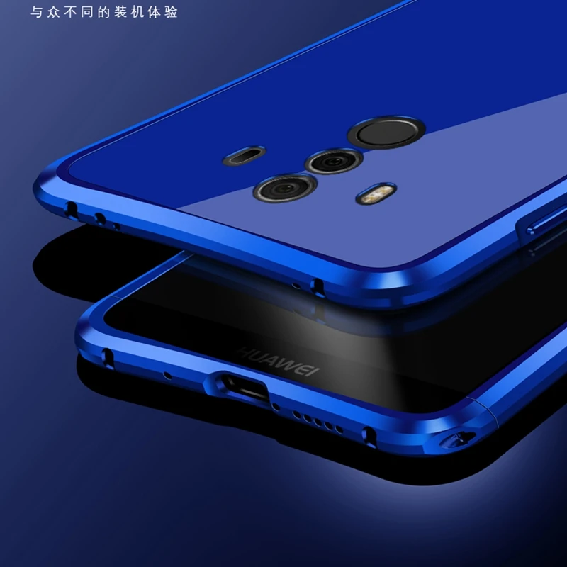 Оболочка Коврики 10 Pro Алюминий металла Не доставая его из чехла для huawei P10 чехол Plus