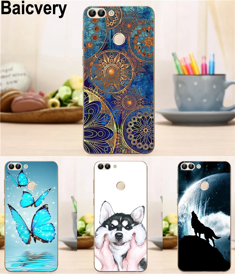 TPU Case Soft Back For Huawei P Smart FIG-LX1 FIG-L21 FIG L21 LX1 Silicon New Phone Cover for | Мобильные телефоны и
