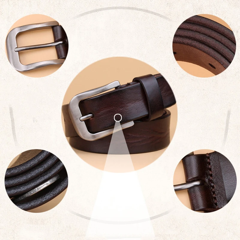 Новый ремень из натуральной кожи для женщин модный с пряжкой женский высокого