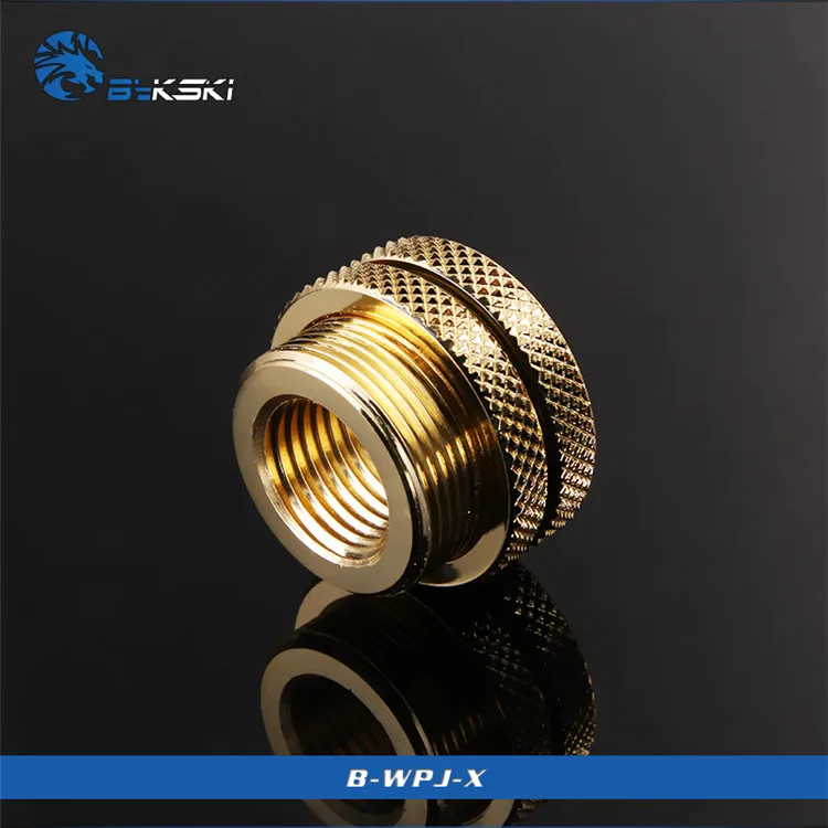 Bykski B-WPJ-X G1/" Переборка проходной фитинг/Fillports Черный Серебряный разные цвета на выбор ПК водяное охлаждение