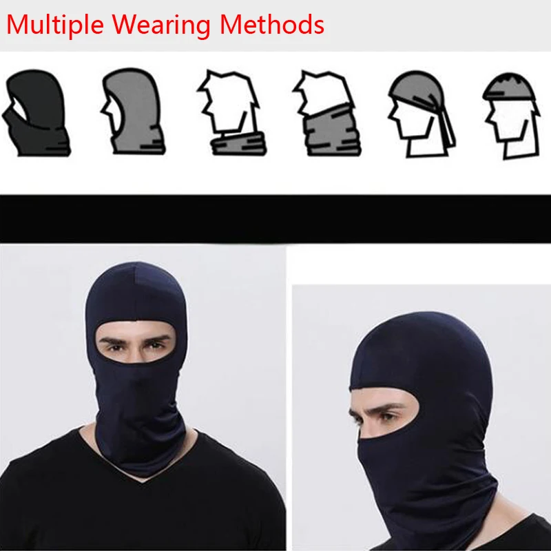 Outdoor Motorcycle Head Neck Balaclava Full Face Hat Mask Cover Winter Warm Windproof Dustproof Protection |
