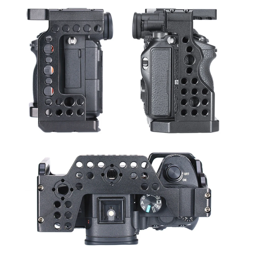 Защитный чехол стабилизатор металлическая клетка для камеры квадратная прочная