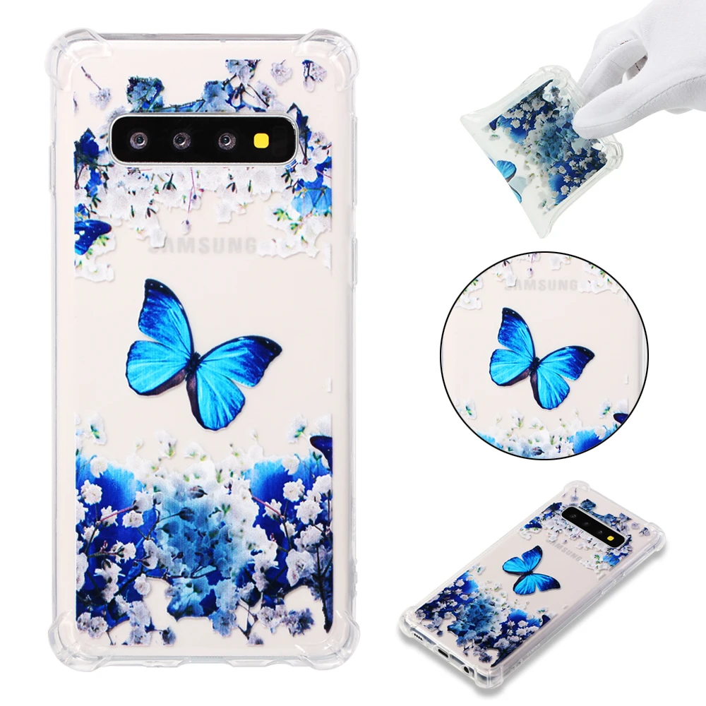 Флип кейс из искусственной кожи для Samsung galaxy S10 S10E SPlus кожаный чехол с принтом