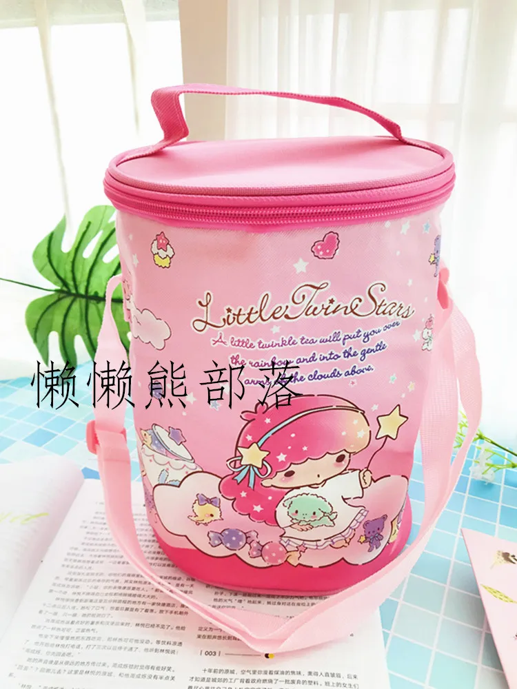 see chart IVYYE Sumikko gurashi Модные Портативные плюшевые сумки для обедов, мультяшная сумка для пикника, коробка для еды, сумка для хранения для женщин, девочек, детей, Новинка - Цвет: see chart