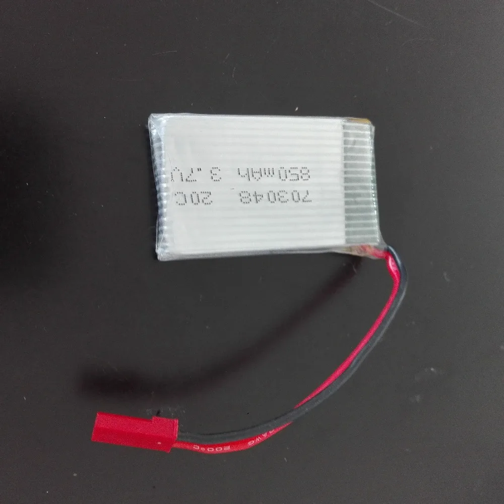 5 pcs 3 7 V 850 мА/ч 20C Lipo Батарея для Hubsan MJX X800 X300C X500 SYMA Wltoys V686G вертолет Дрон