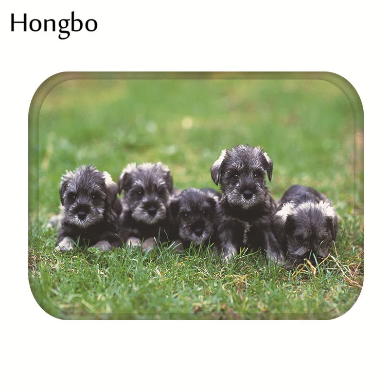 Hongbo входная дверь коврики собака смешной Мопс Французский бульдог Кухня Гостиная Коврик противоскользящий Ванная комната Ковер