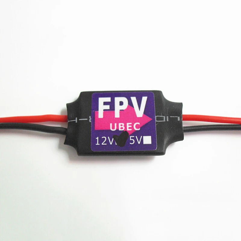 

Ultralight UBEC-3A 5V 2-6S / 12V 4-6S Mini UBEC BEC for FPV Gimbal Telemetry Image Transmission RC Drone MultiCopter
