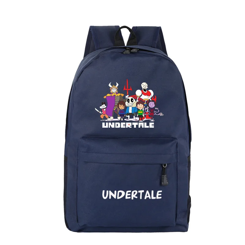Рюкзак для мальчиков и девочек Undertale школьные ранцы с мультипликационным