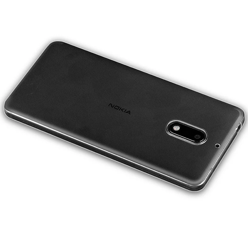 Для Nokia 6 2017 чехол мягкий для Nokia6 2018 Силиконовый ТПУ прозрачный Ультратонкий