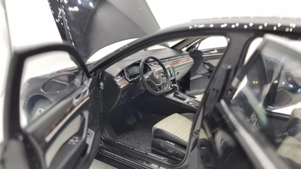1:18 литая под давлением модель для Volkswagen VW Magotan Passat B8L черный седан игрушечный автомобиль миниатюрная коллекция подарки Passat B8