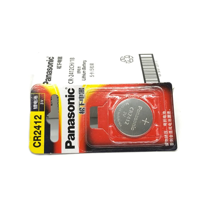 Литиевые Батарейки Panasonic CR2412 CR 2412 3 в для часов|Часовые батарейки| |