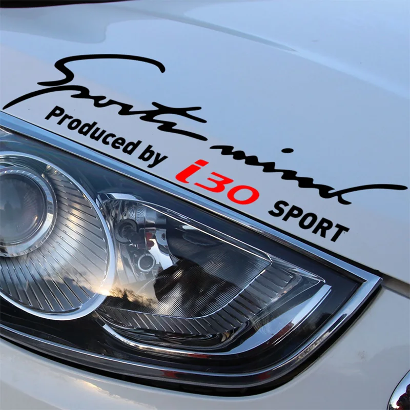 Спортивный автомобиль Стайлинг на козырек автомобильного фонаря для hyundai i30