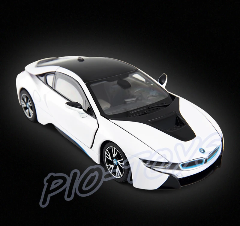 Новое поступление подарок идея 8 1/24 модель металлический автомобиль спортивный дизайн Литой Сплав с открывающимися дверцами украшение дома игрушки коллекция автомобилей
