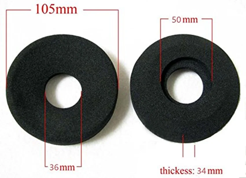 YSAGi 1 пара сменных пенный амбушюр наушники для GRADO PS1000 GS1000I RS1 RS2I SR325IS RS1e PS500e Гарнитура запчасти