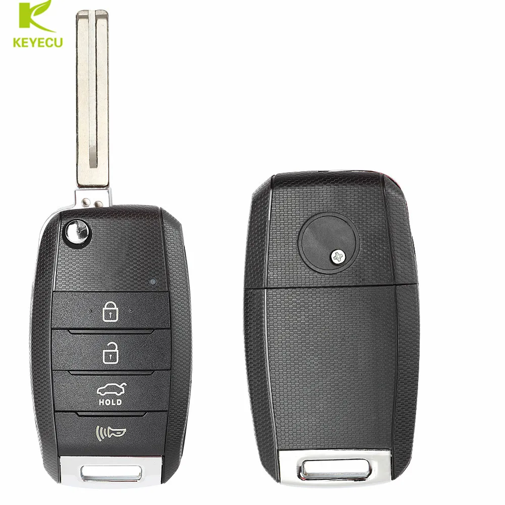 KEYECU Замена обновленного дистанционного ключа Fob 433 МГц ID46 чип для Hyundai Tuscon 2016 2017 2018
