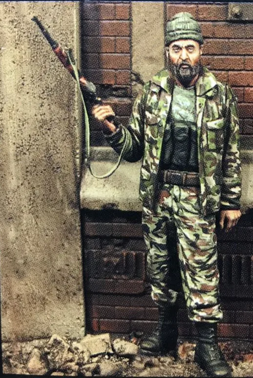 1/35 модельная фигурка из смолы разобранный Неокрашенный набор 00651|Наборы для