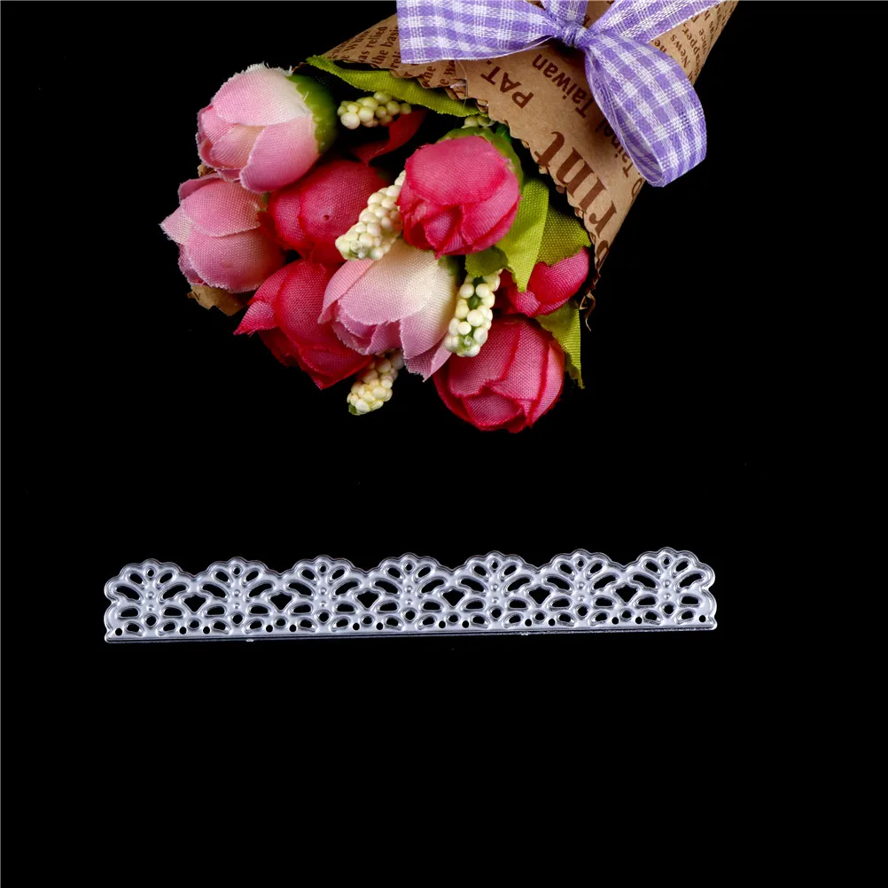 Металлические Вырубные штампы с цветочным кружевом трафареты для сделай сам