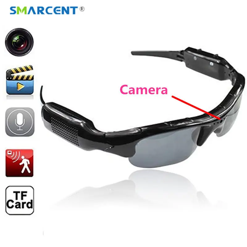 Спортивные очки SMARCENT с камерой аудио звуком велосипедная микро камера для записи