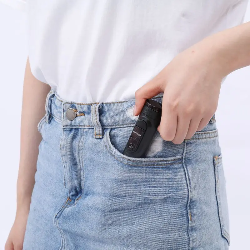 Мини bluetooth селфи палка BlitzWolf монопод со встроенным съемным штативом для