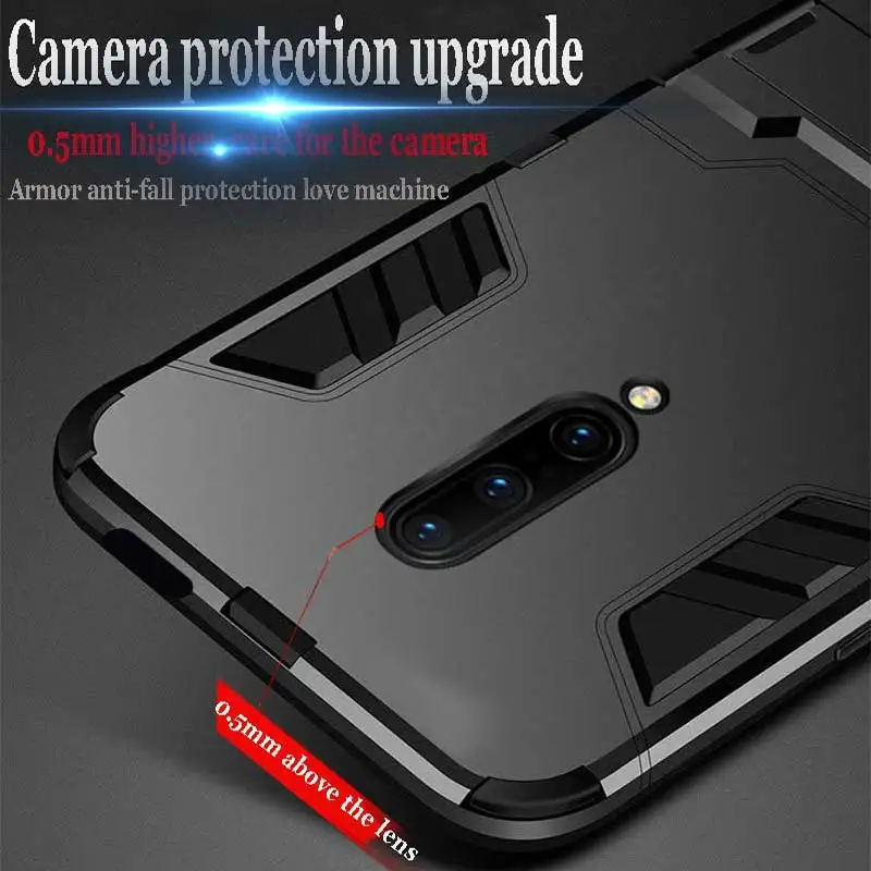 Роскошный автомобильный держатель кольцо Magentic телефонные чехлы для Oneplus 7 Pro