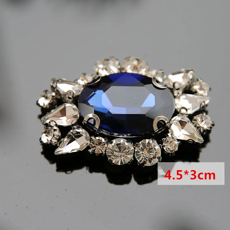 5 шт. бисера снежинки звезда капли воды блестки Брошь со стразами патч вышитые